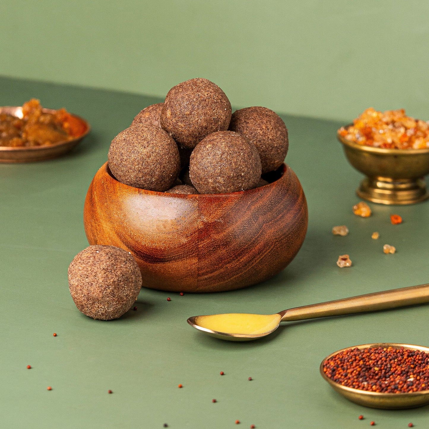 Pure Ghee Raagi Ladoo (Nachni Ladoo)